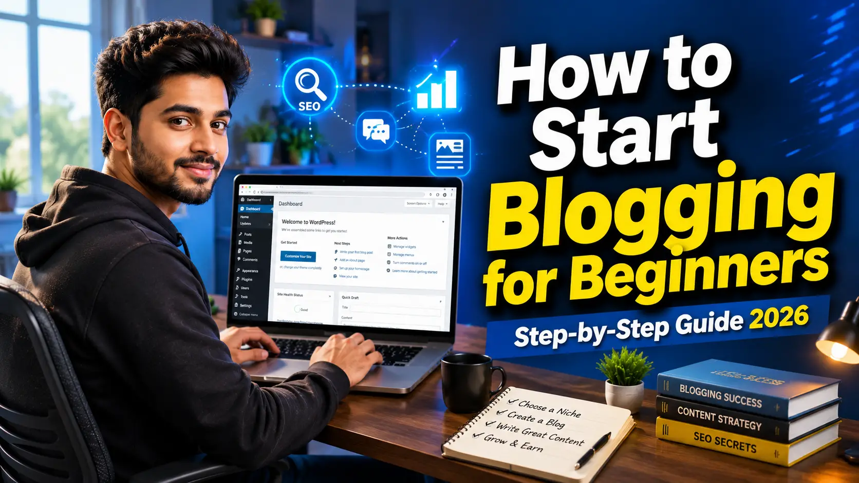 How to Start Blogging for Beginners: A Complete Step-by-Step Guide to Build a Successful Blog in 2026 1 How to Start Blogging for Beginners