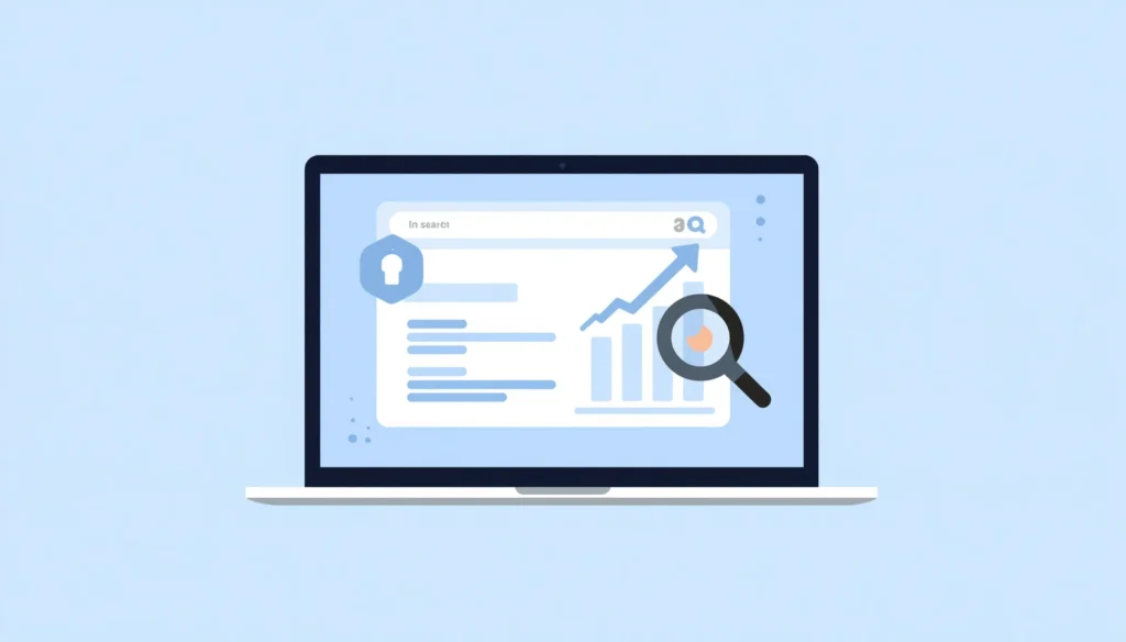 WordPress vs Wix in 2026: The Honest Comparison Nobody Else Will Give You 2 Illustration representing SEO performance comparison between WordPress and Wix